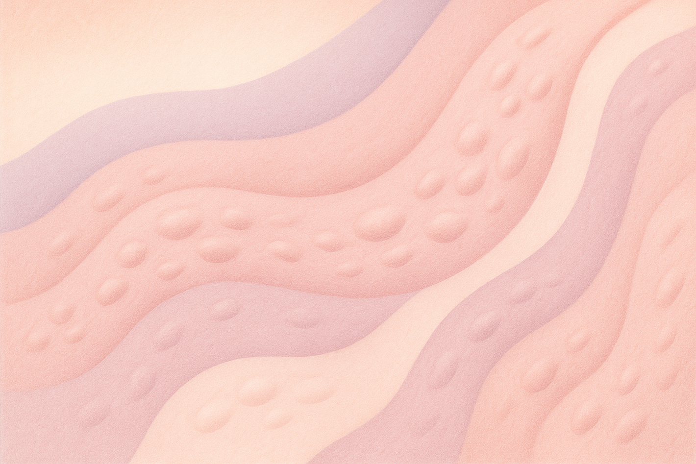 abstract, pastel coloured illustration of cellulite